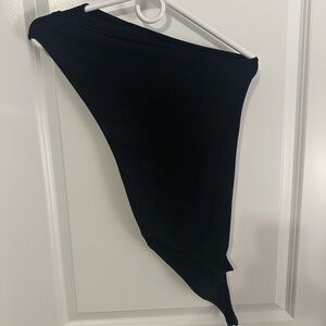 Cupshe Asymmetrical Black Skirt
